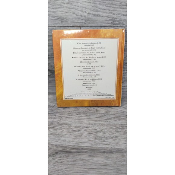 Mozart: Musical Masterpieces (CD, Classic Composers) New Factory Sealed - Picture 3 of 4